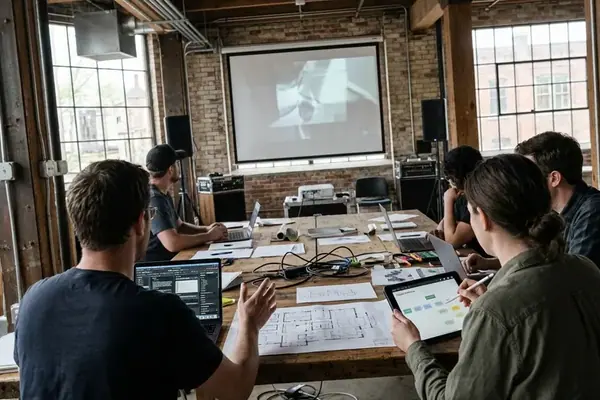 Guide to Curating Multimedia Shows in Historic Alternative Art Venues